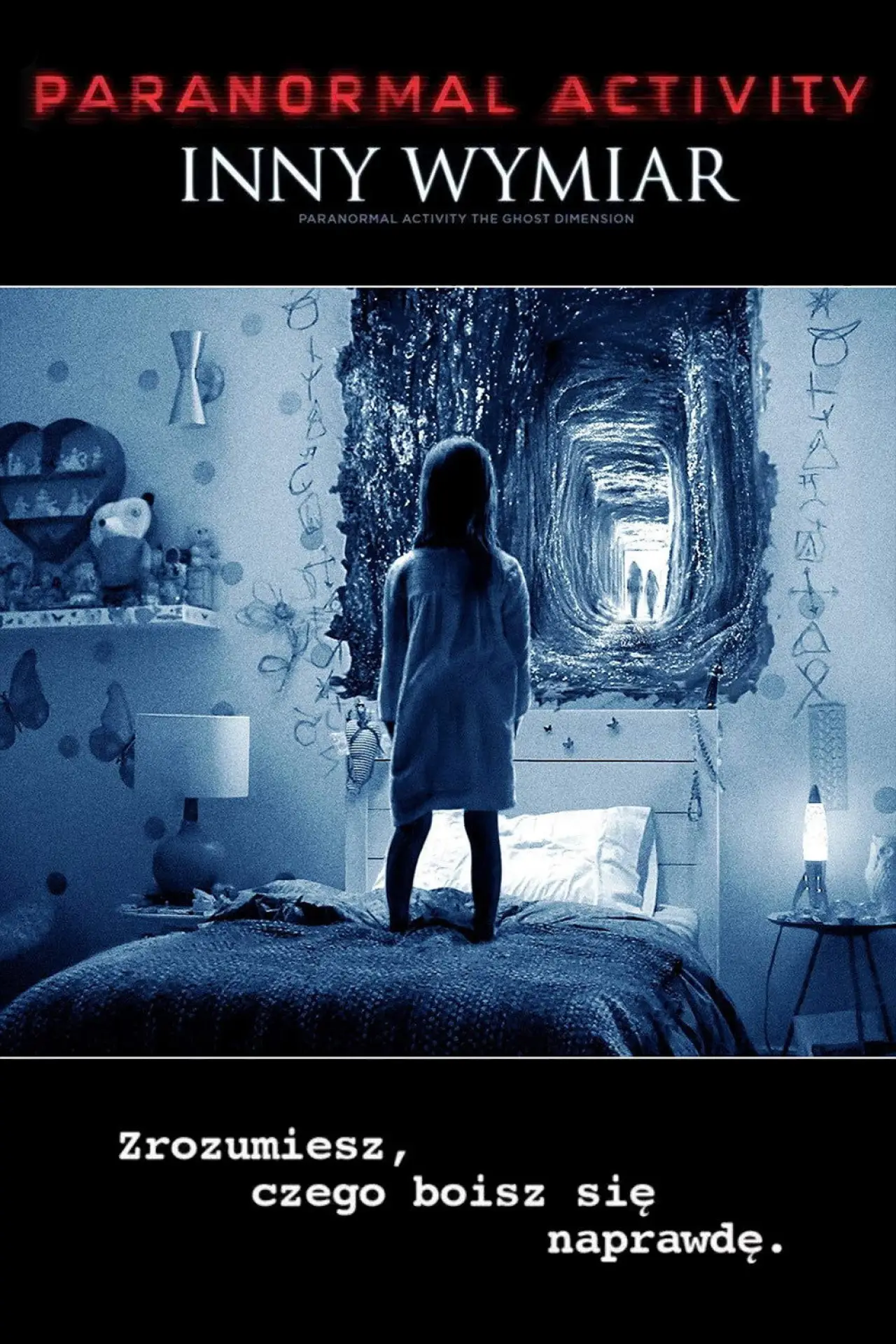 Plakat filmowy "Paranormal Activity: Inny wymiar"