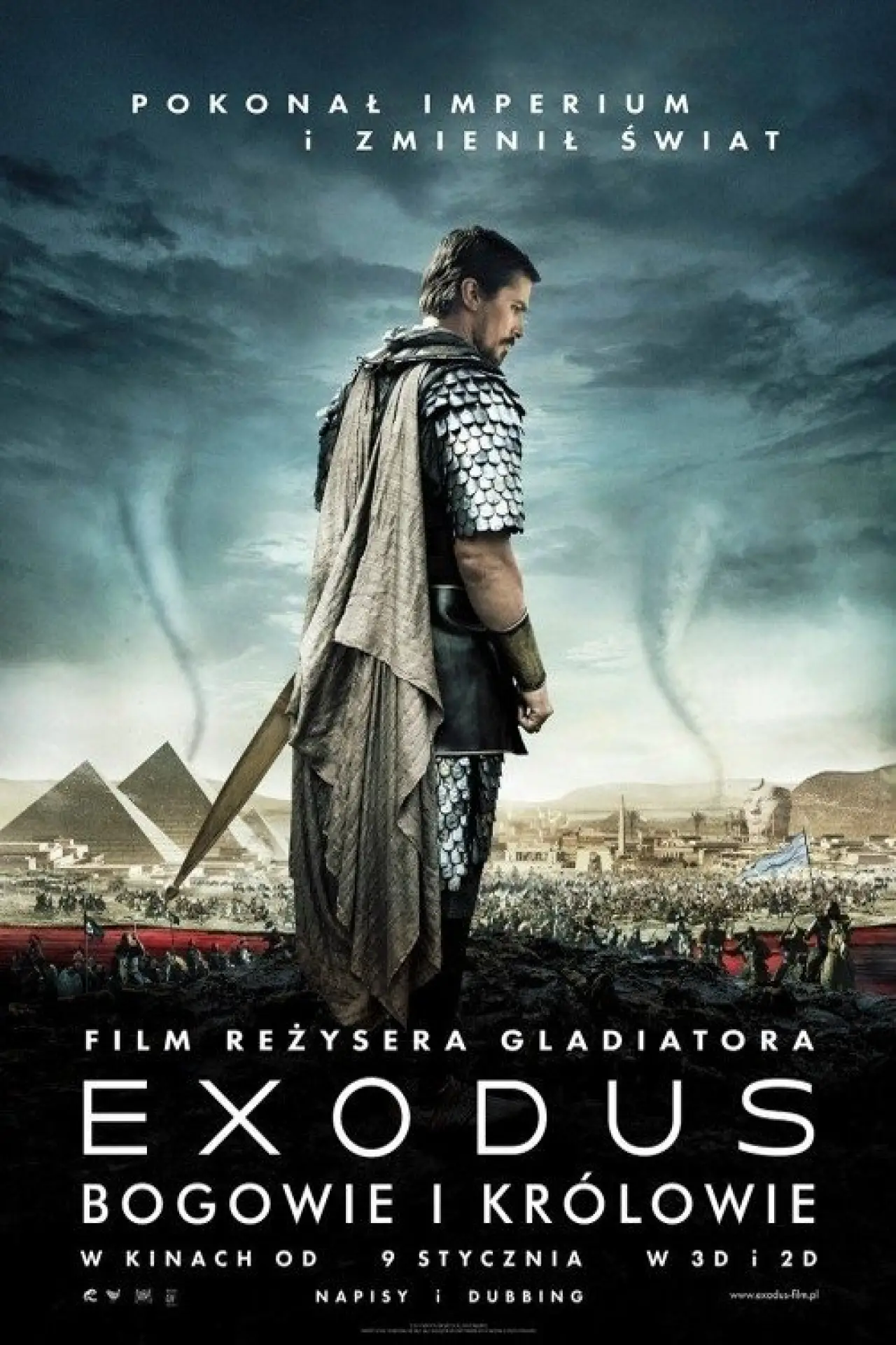 Plakat filmowy "Exodus: Bogowie i królowie"