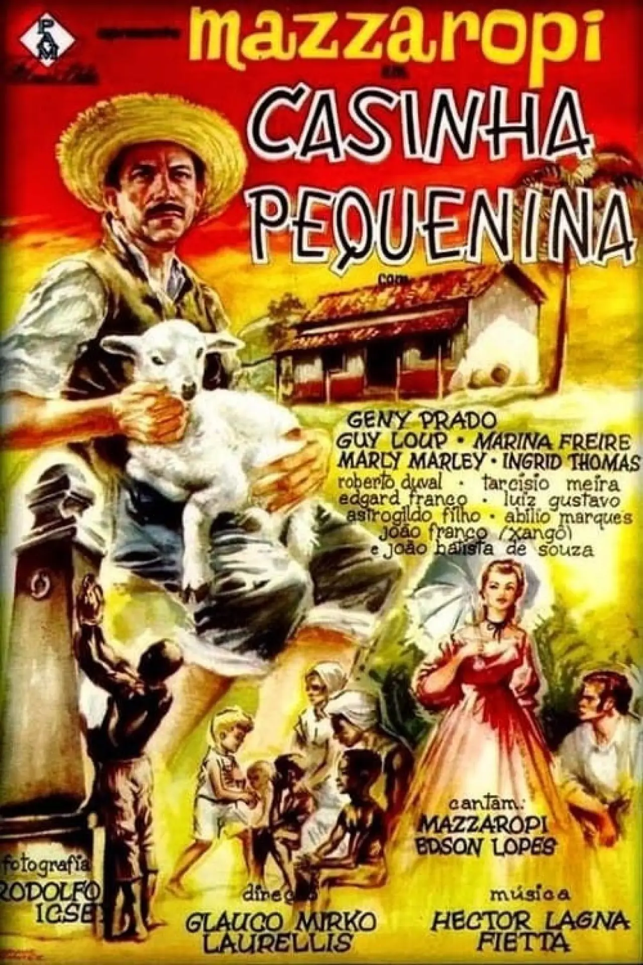 Plakat filmowy "Casinha Pequenina"