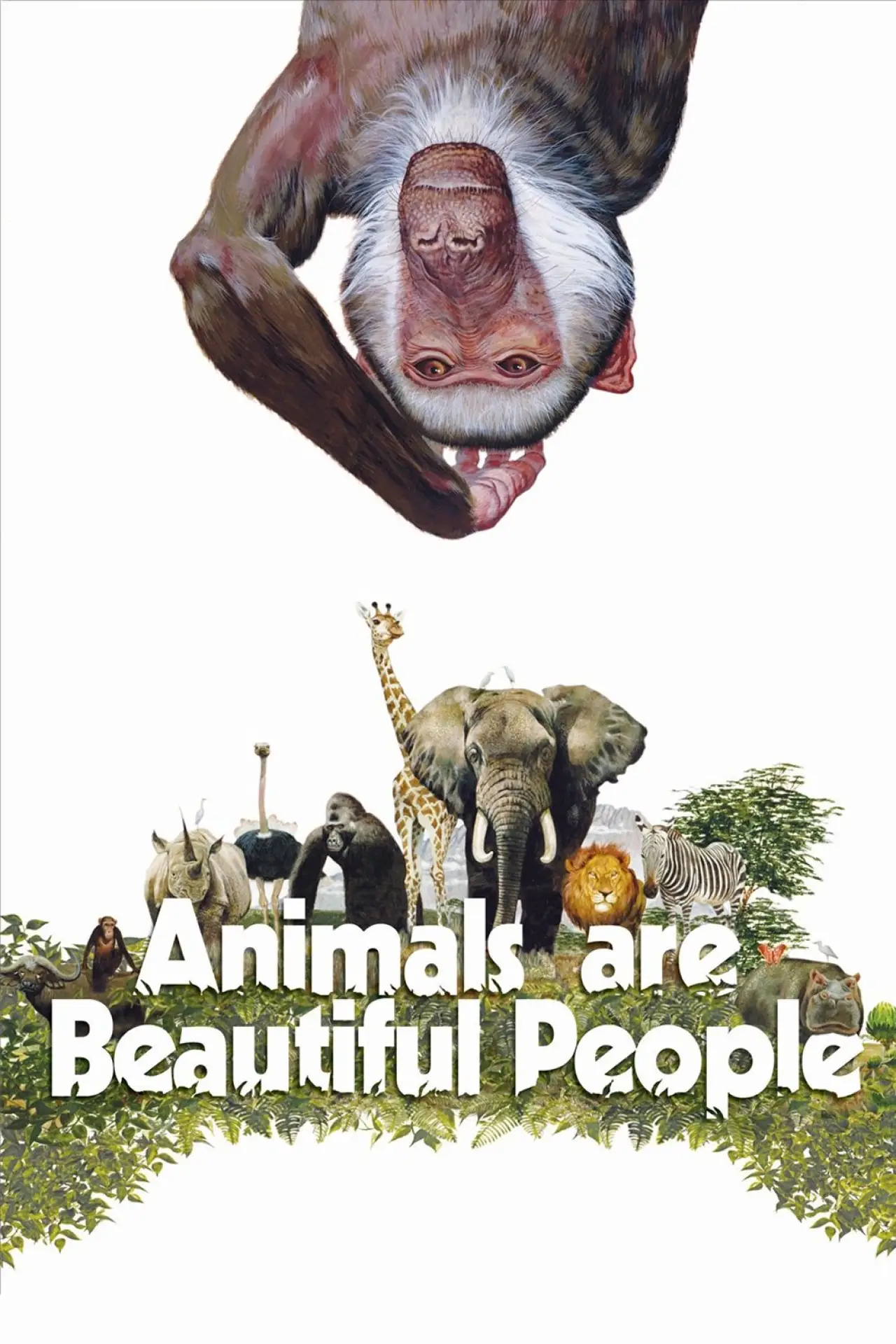 Plakat filmowy "Animals Are Beautiful People"