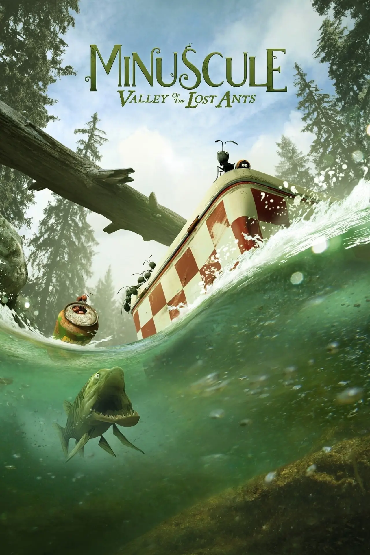 Plakat filmowy "Robaczki z Zaginionej Doliny"