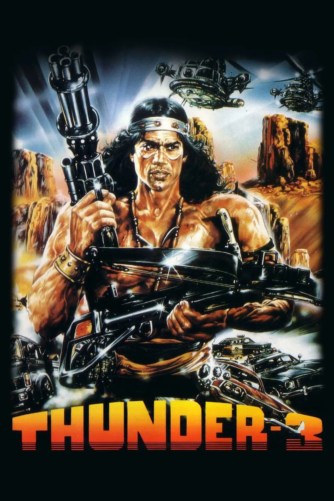 Plakat filmowy "Thunder 3"