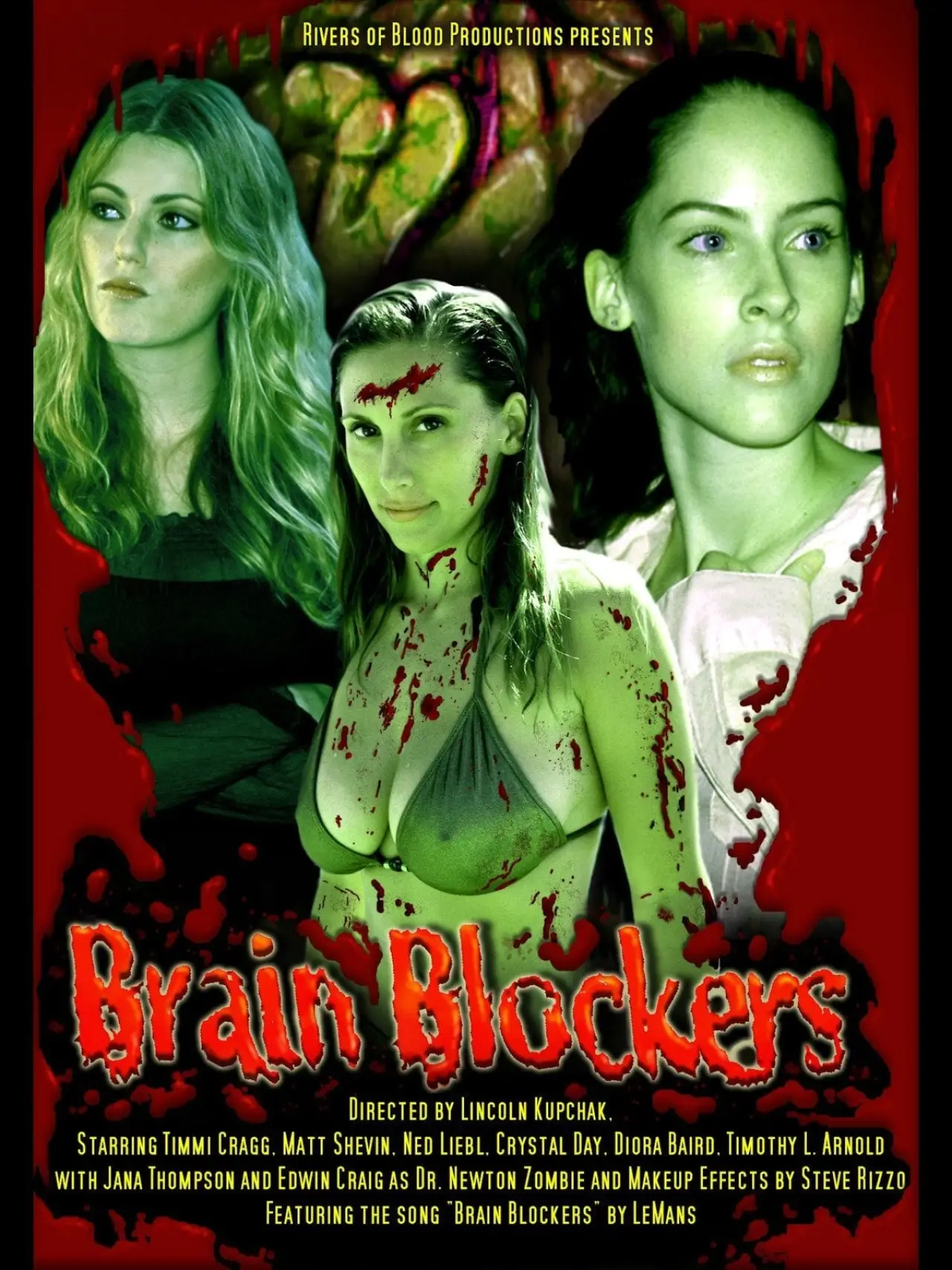 Plakat filmowy "Brain Blockers"