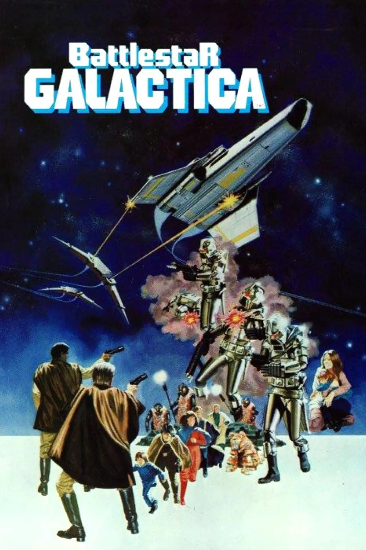 Plakat filmowy "Battlestar Galactica"