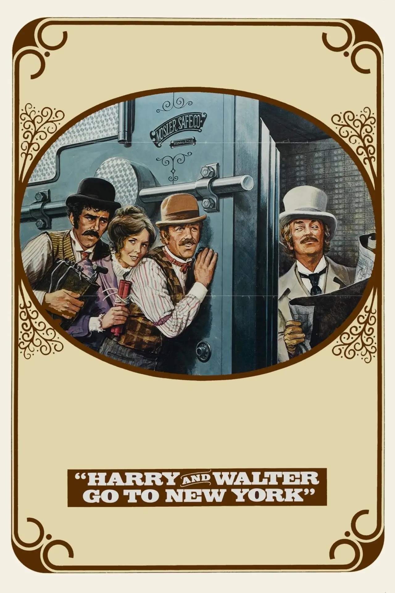 Plakat filmowy "Harry and Walter Go to New York"