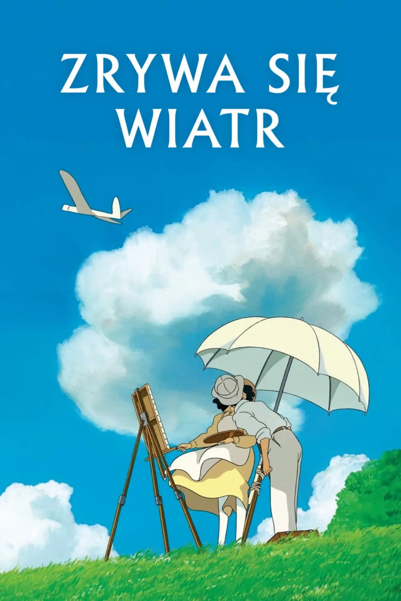 Plakat filmowy "Zrywa się wiatr"