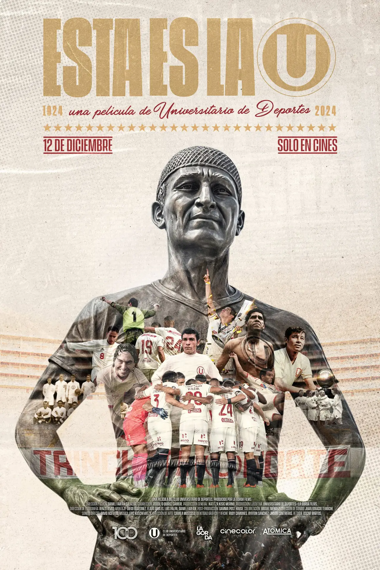Plakat filmowy "Esta es la U"
