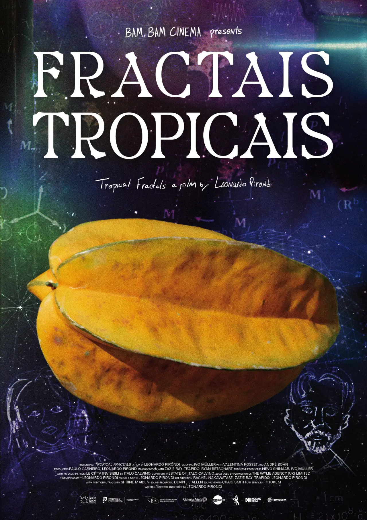 Plakat filmowy "Fractais Tropicais"