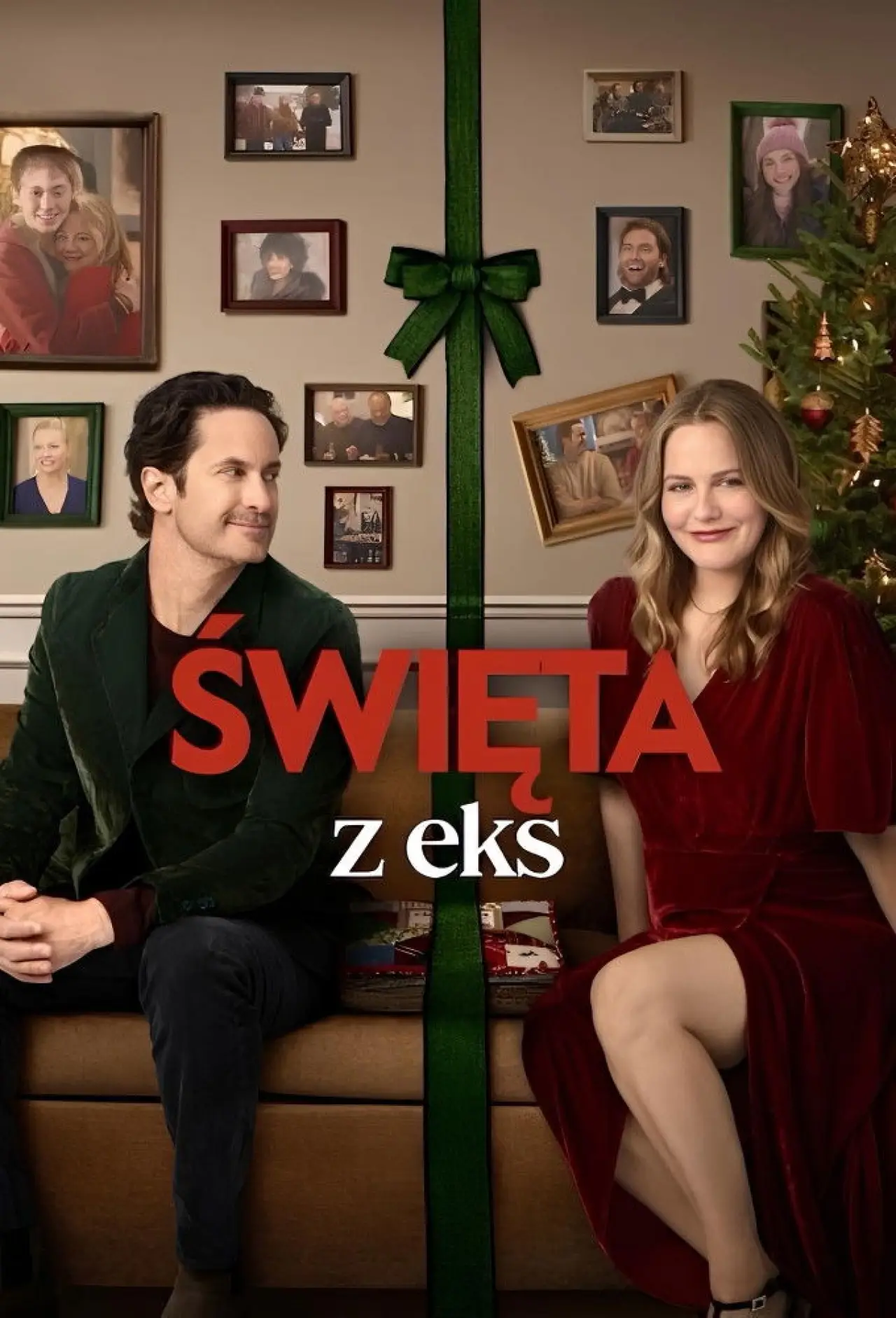 Plakat filmowy "Święta z eks"