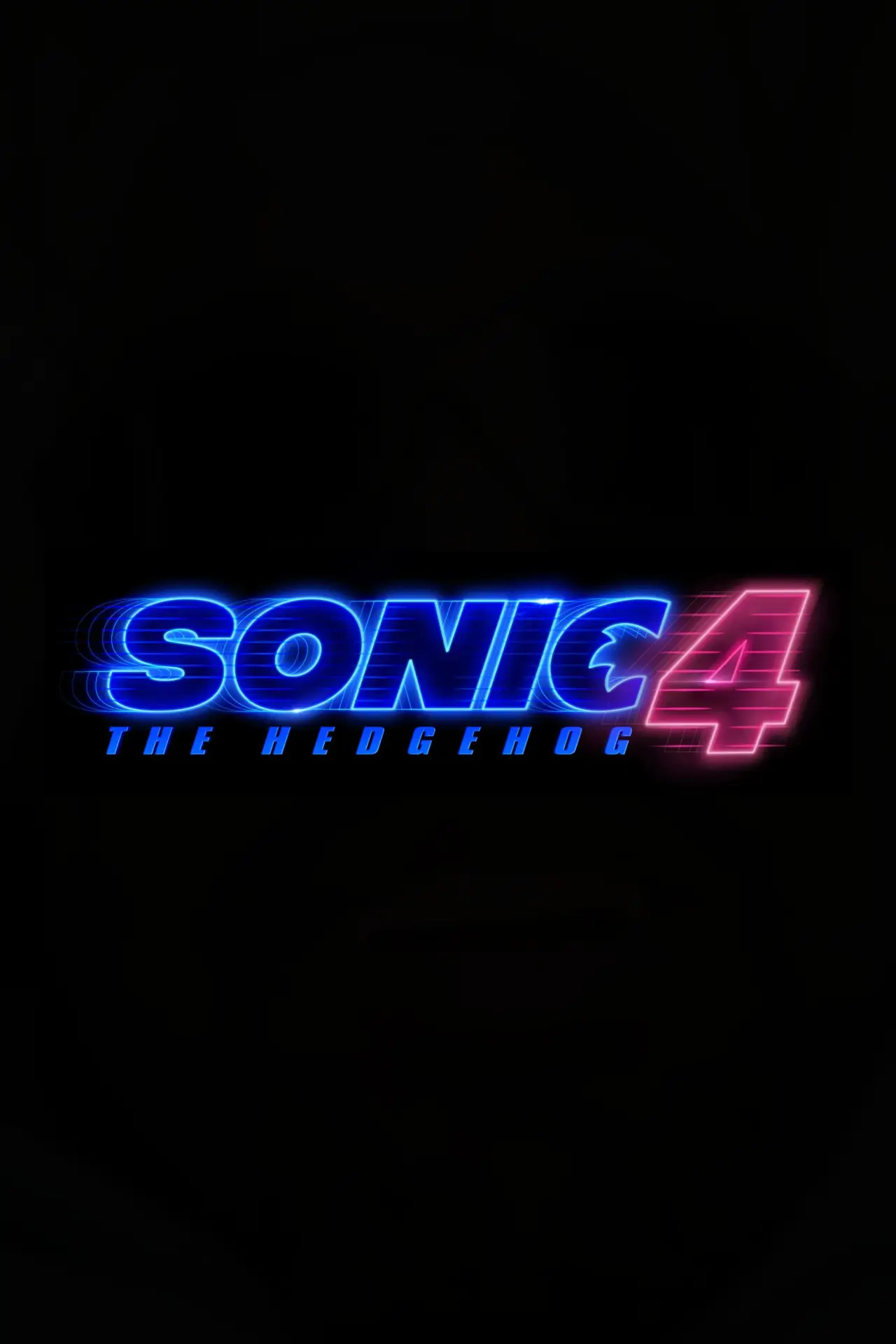 Plakat filmowy "Sonic 4. Szybki jak błyskawica"