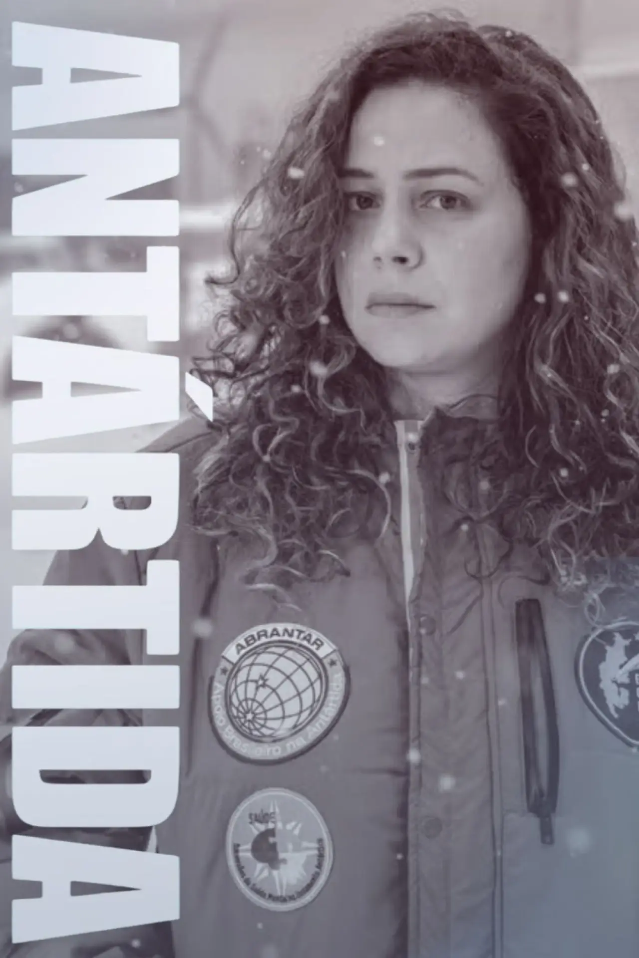 Plakat filmowy "Antártida"