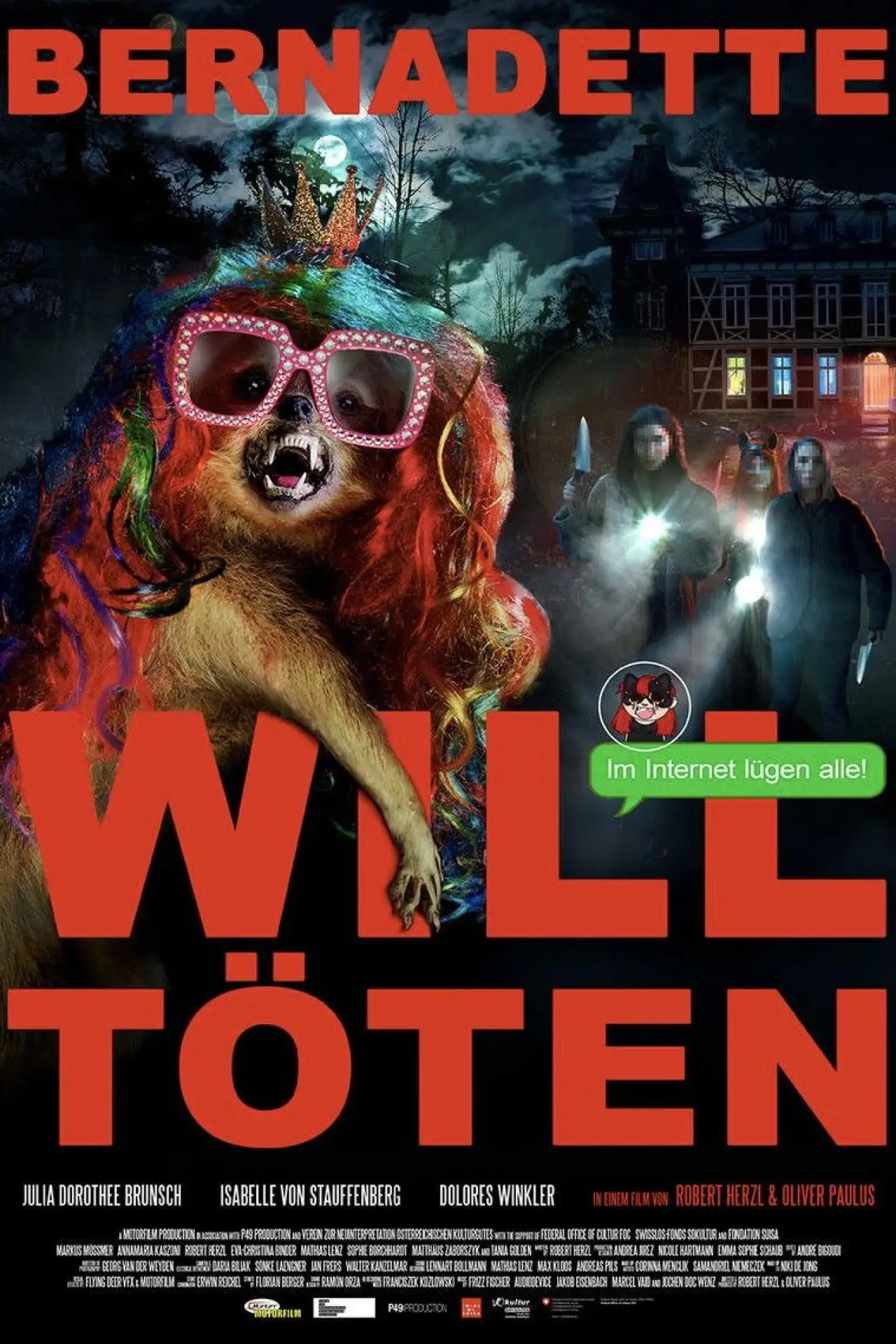 Plakat filmowy "Bernadette will töten"