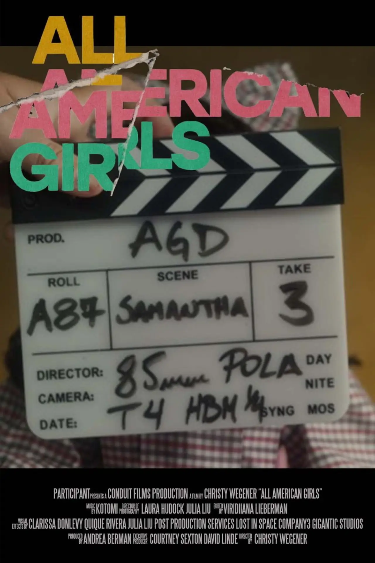 Plakat filmowy "All American Girls"
