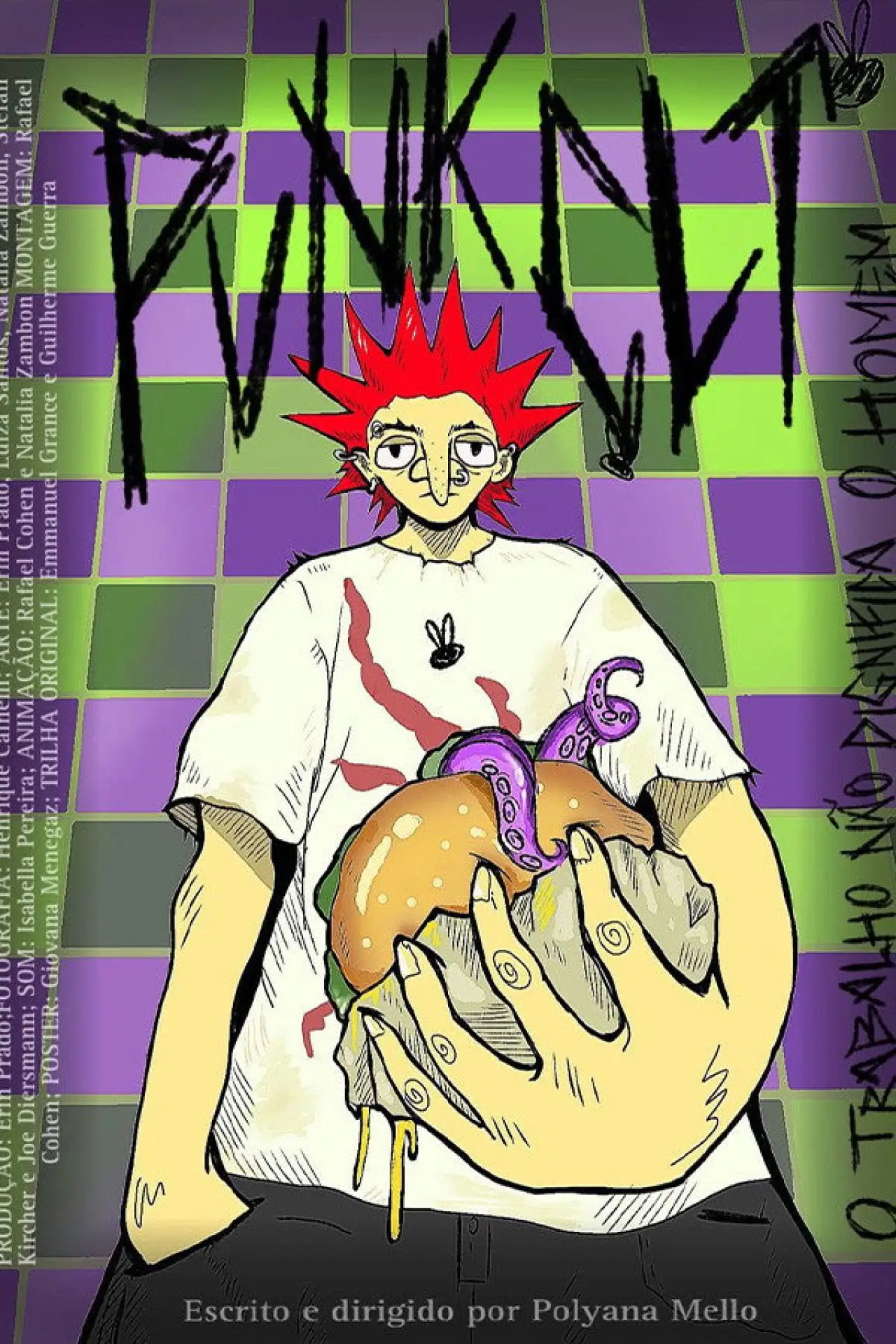 Plakat filmowy "PUNK CLT"