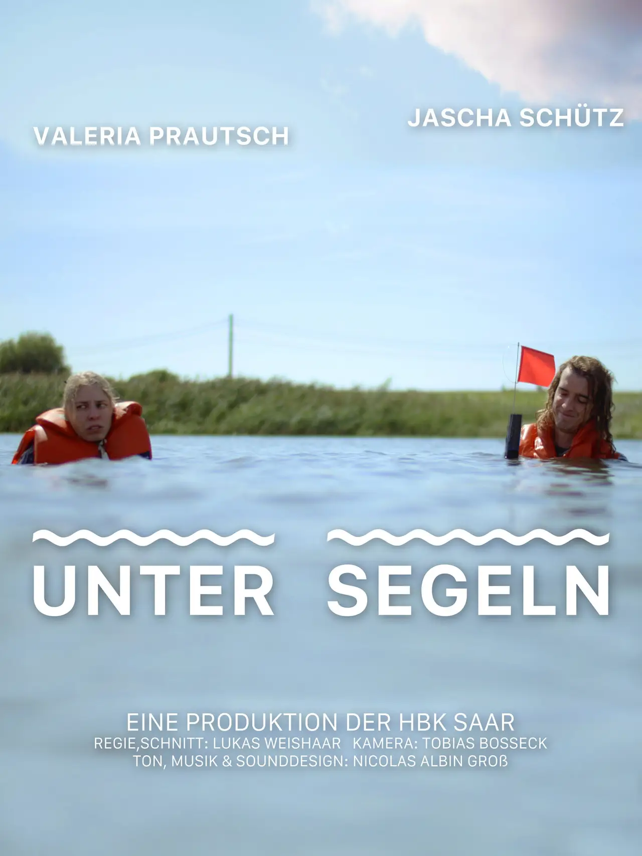 Plakat filmowy "Unter Segeln"