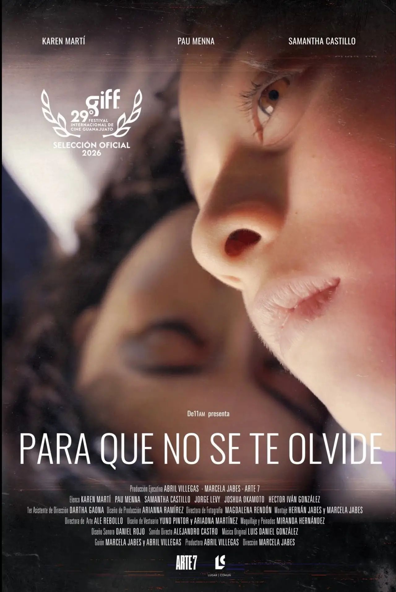 Plakat filmowy "Para que no se te olvide"