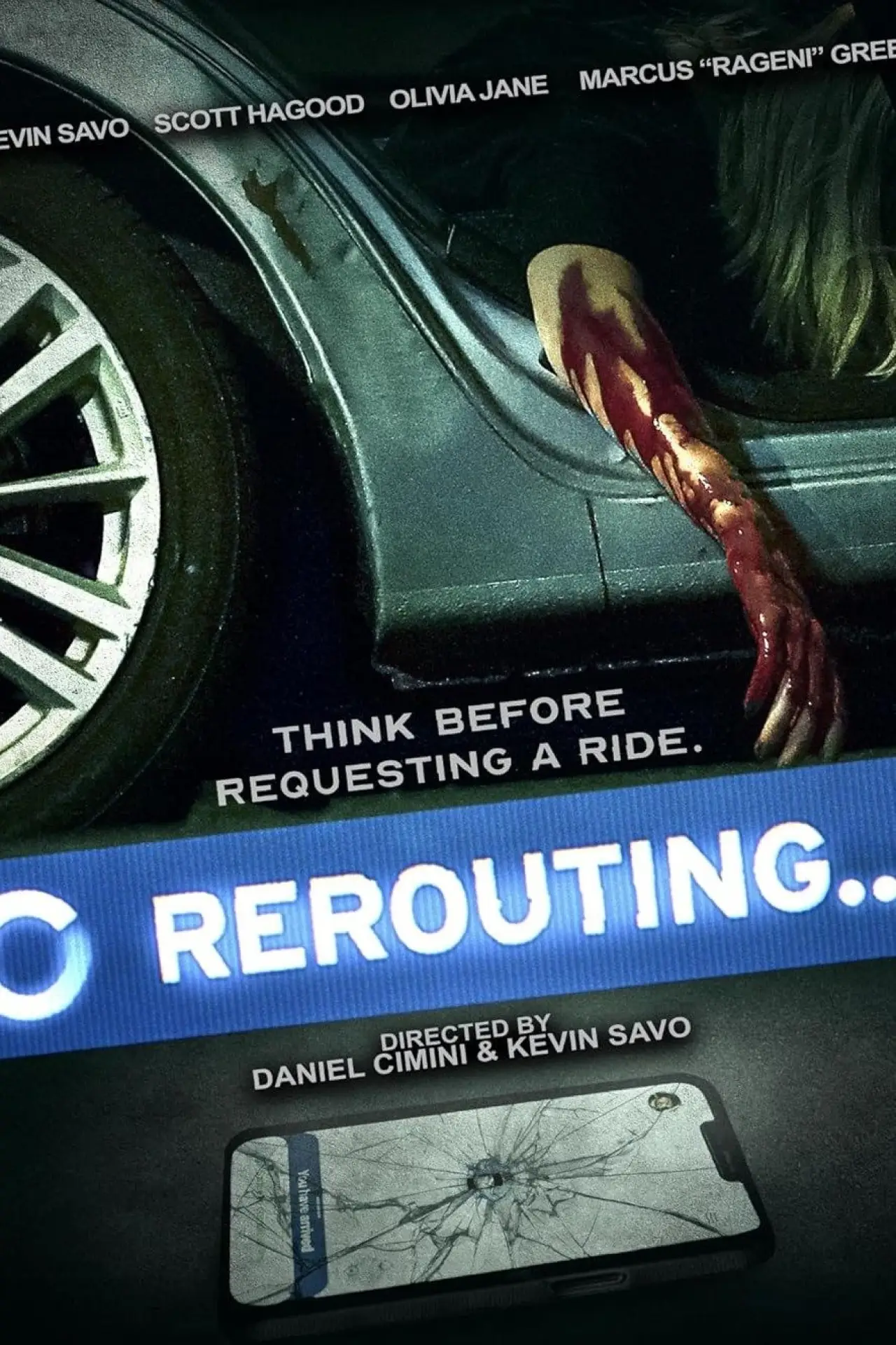 Plakat filmowy "Rerouting"