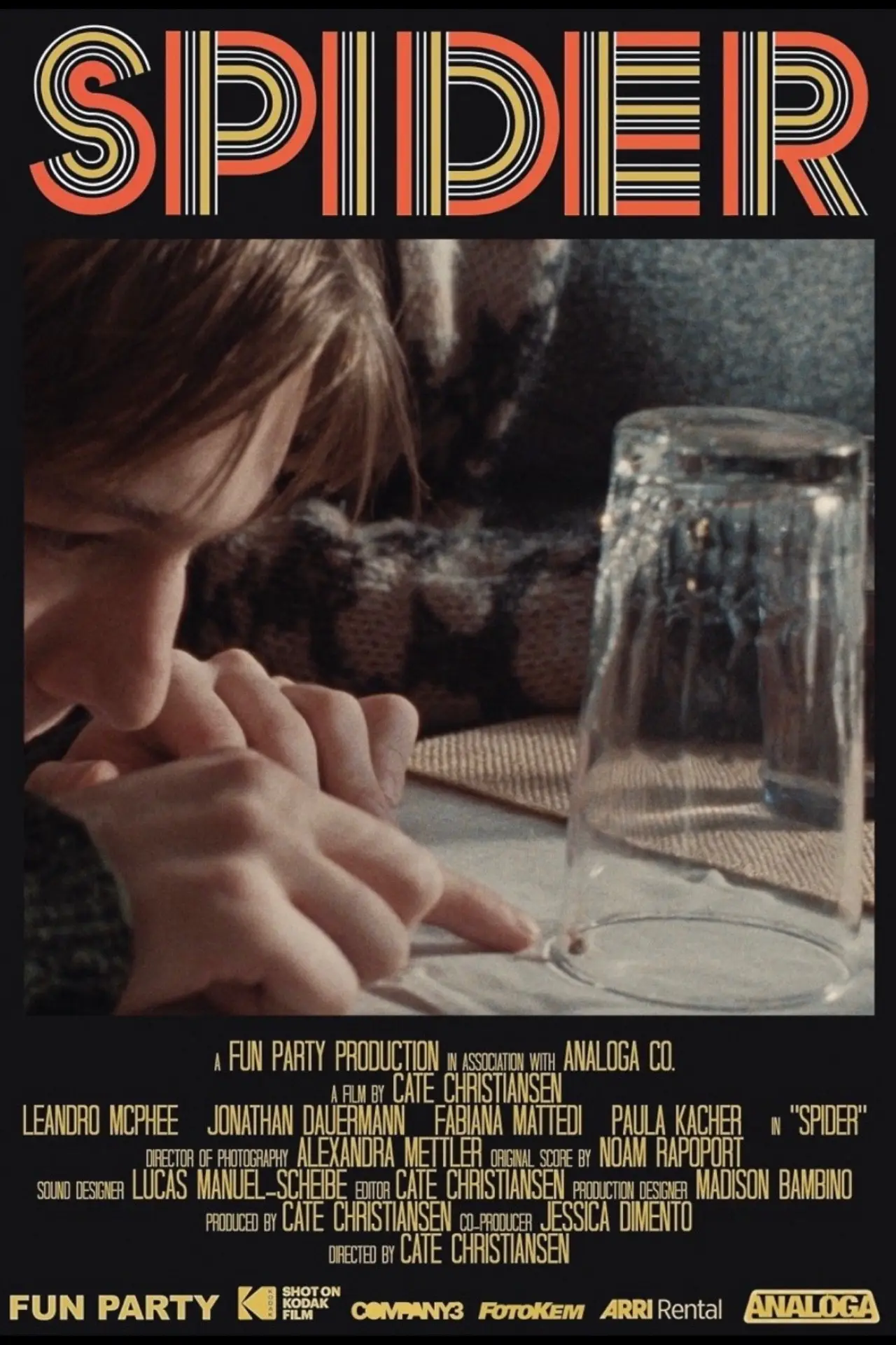 Plakat filmowy "Spider"