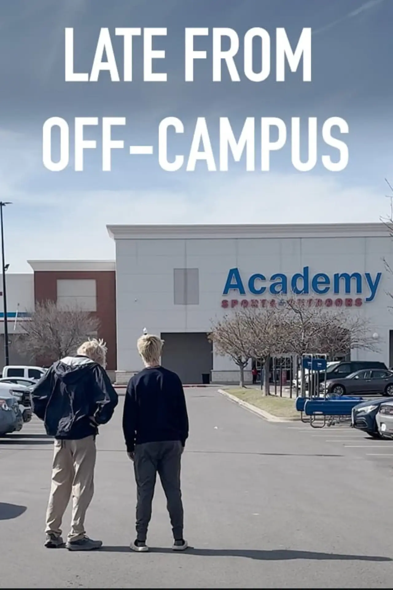 Plakat filmowy "Late from Off-Campus"