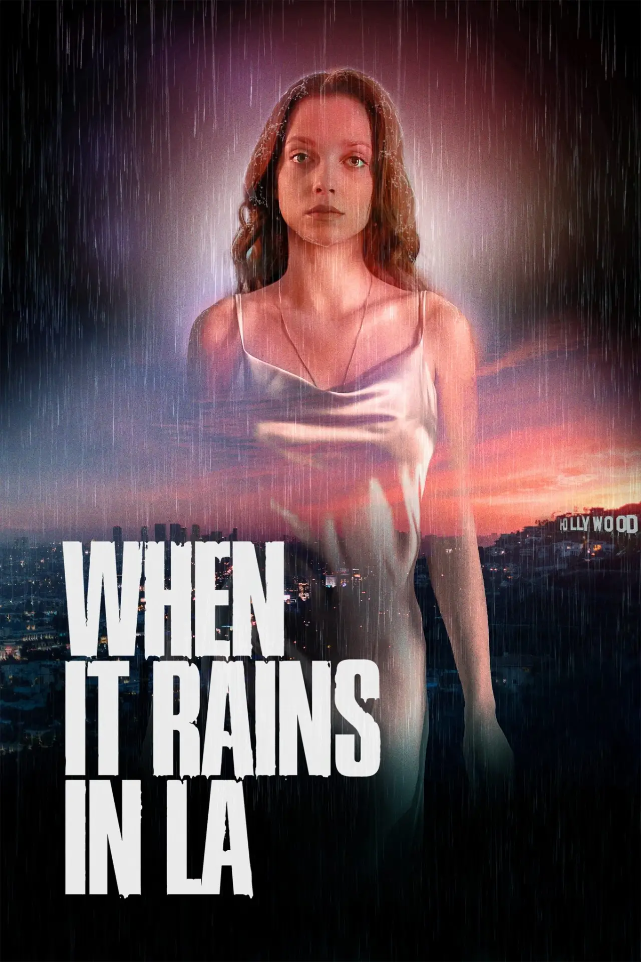 Plakat filmowy "When It Rains in LA"