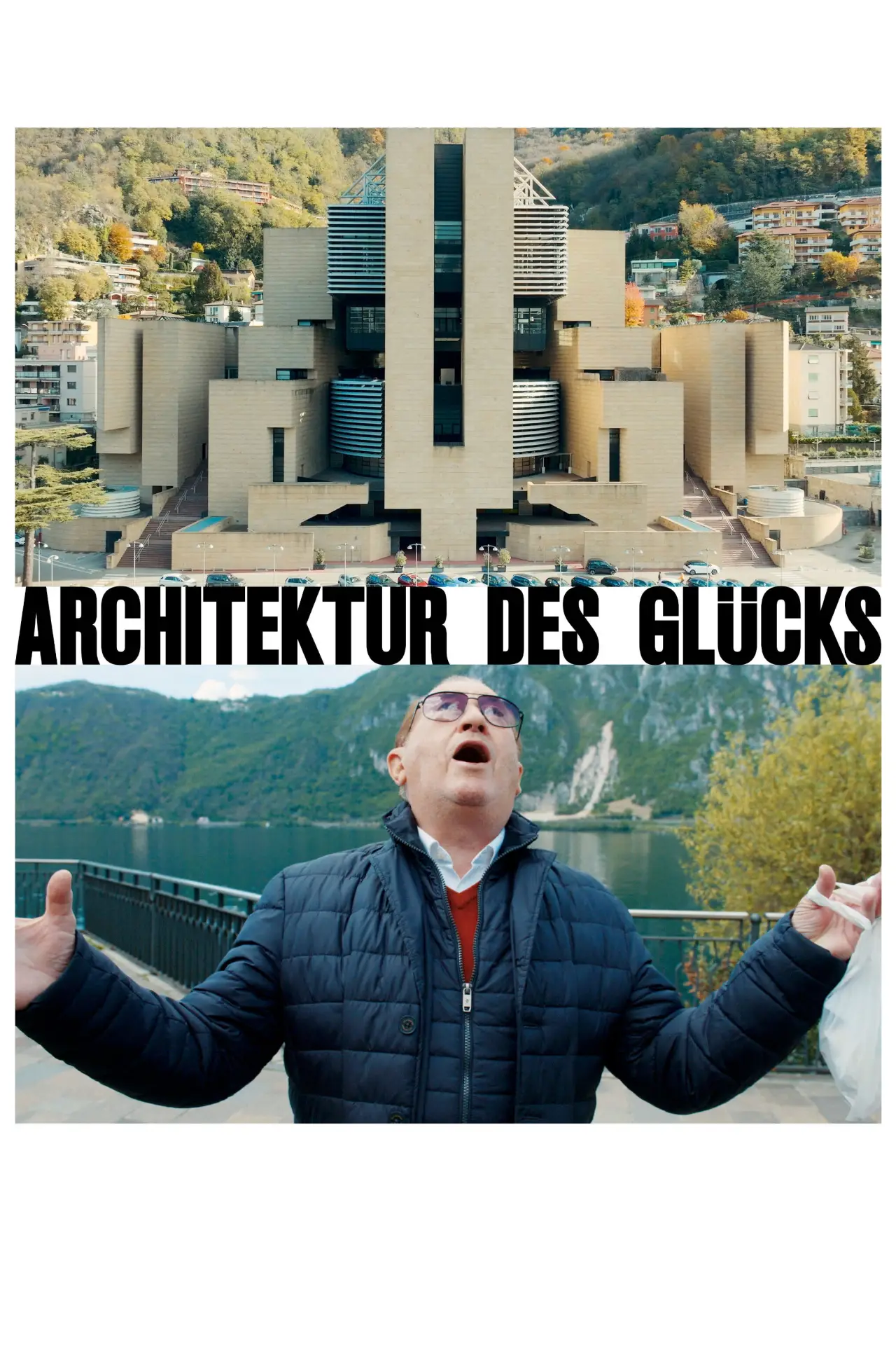 Plakat filmowy "Architektur des Glücks"