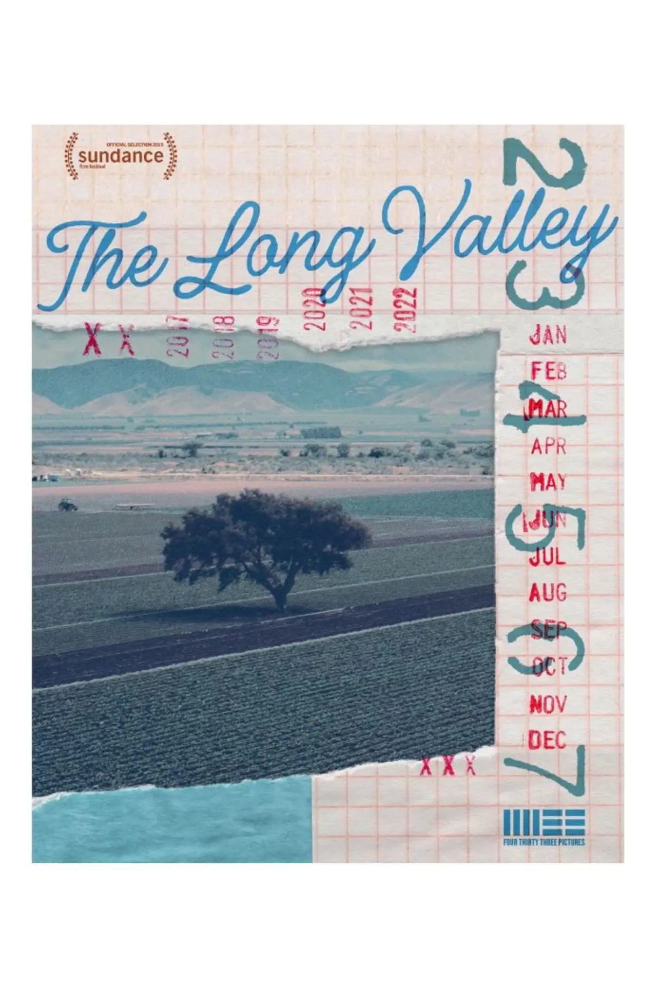 Plakat filmowy "The Long Valley"