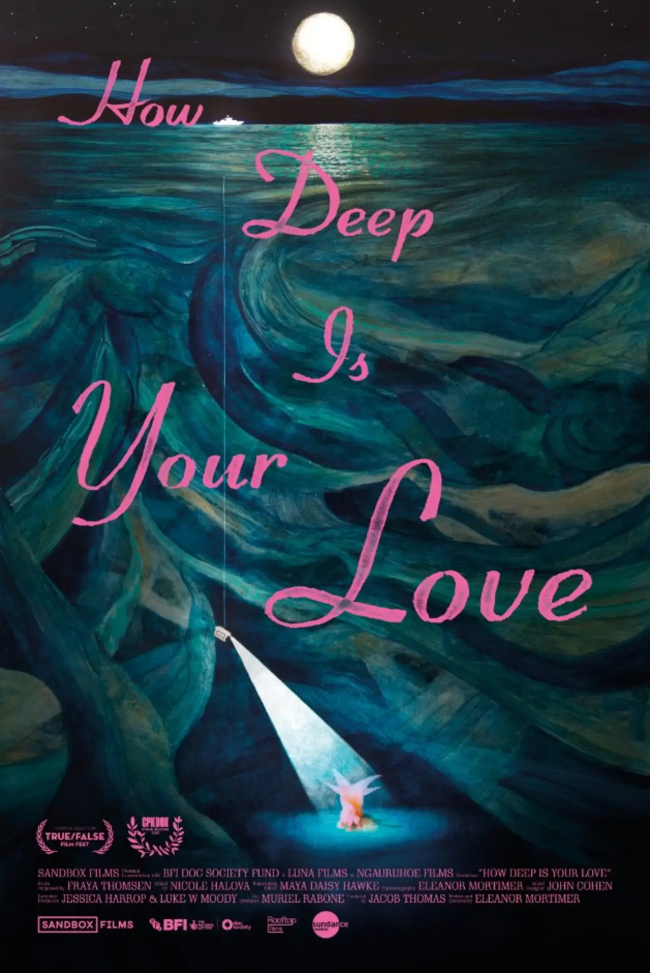 Plakat filmowy "How Deep Is Your Love"