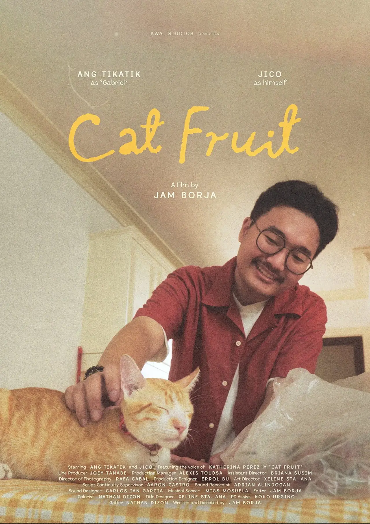 Plakat filmowy "Cat Fruit"