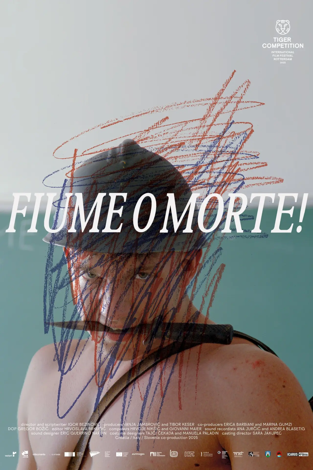Plakat filmowy "Fiume o Morte!"