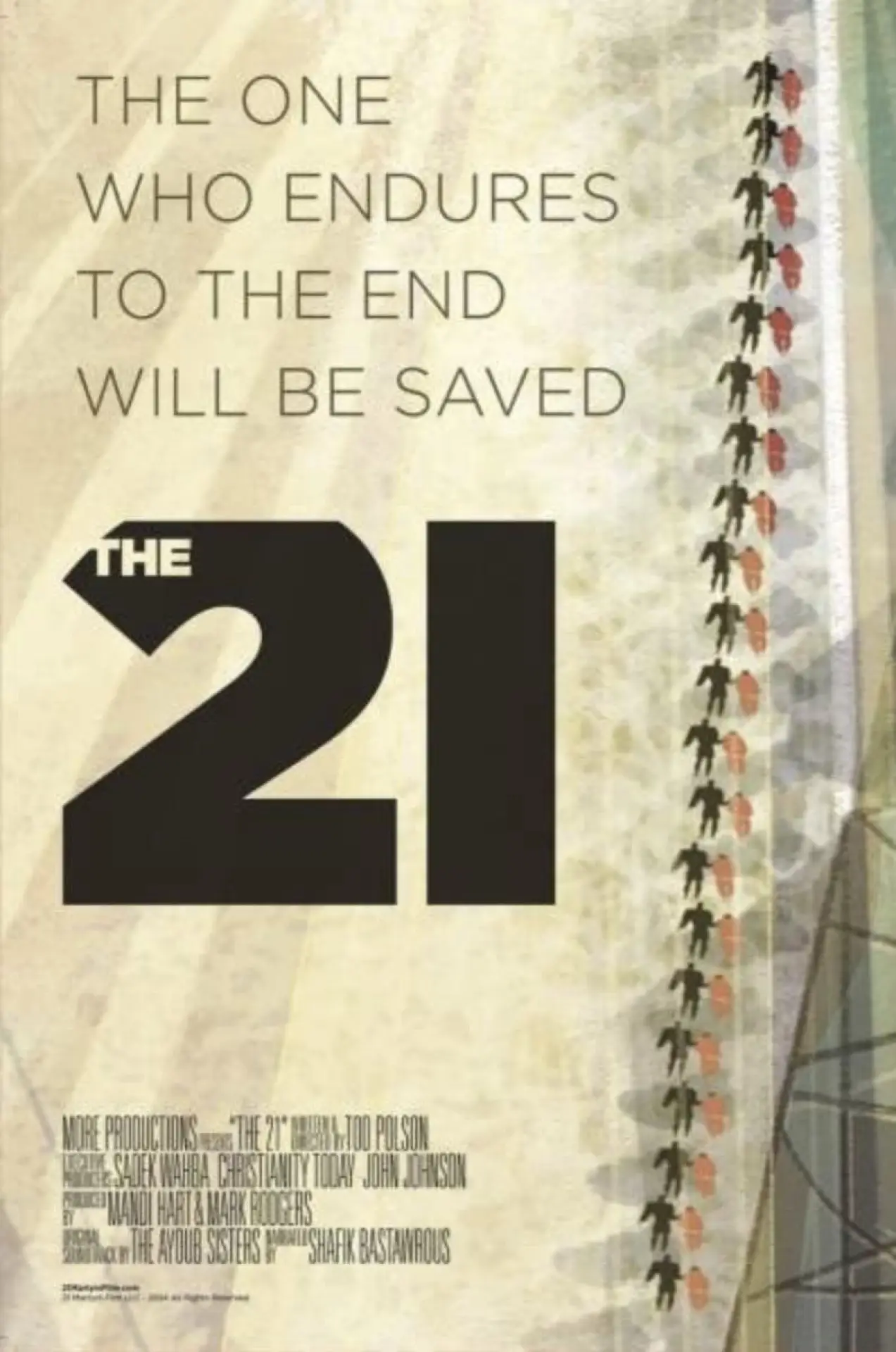Plakat filmowy "The 21"