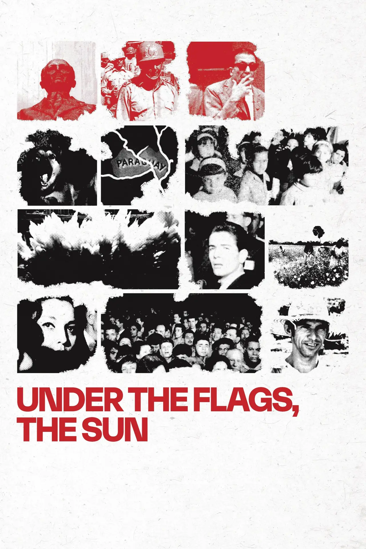 Plakat filmowy "Bajo las banderas, el sol"