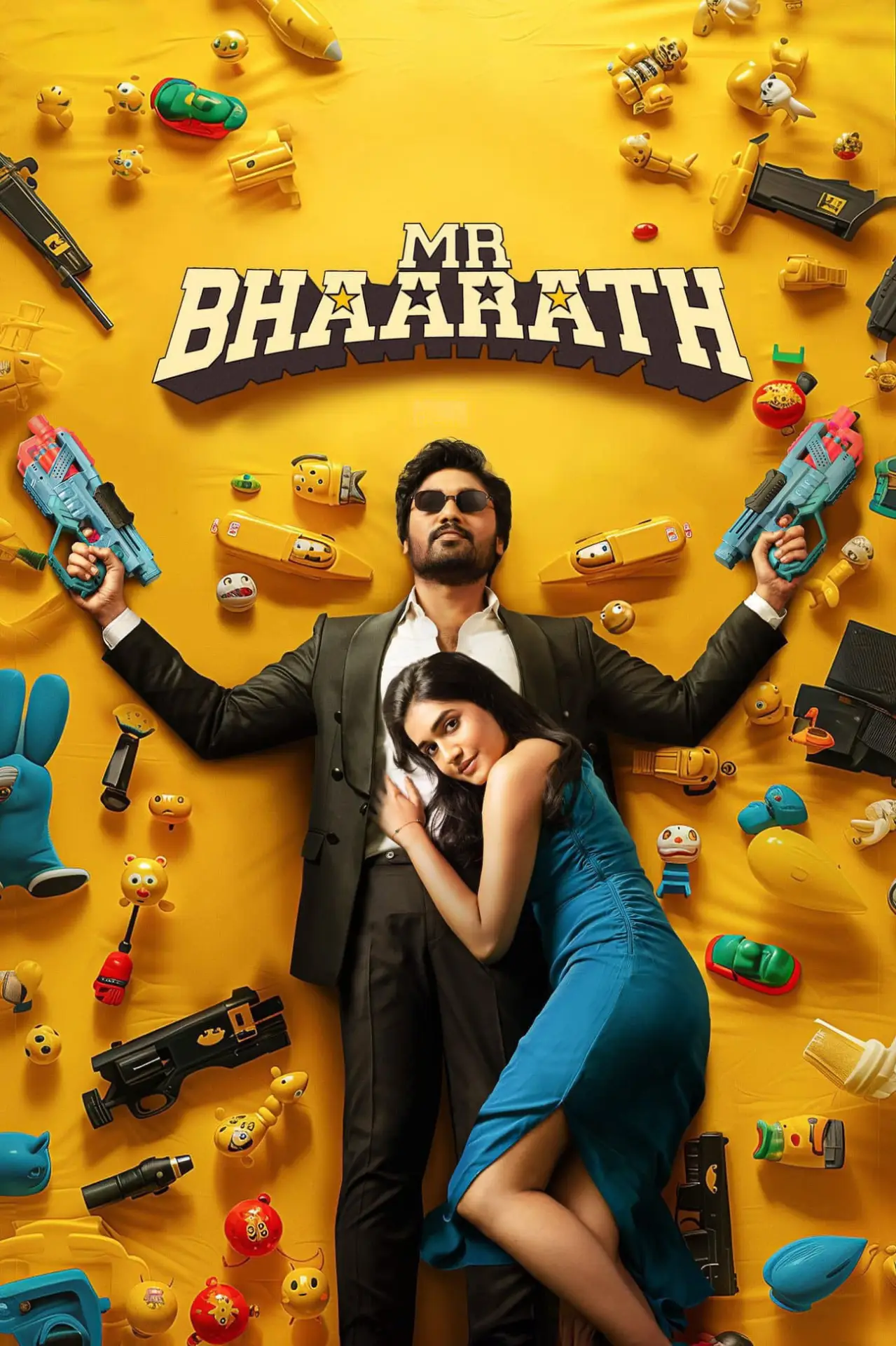 Plakat filmowy "மிஸ்டர் பாரத்"