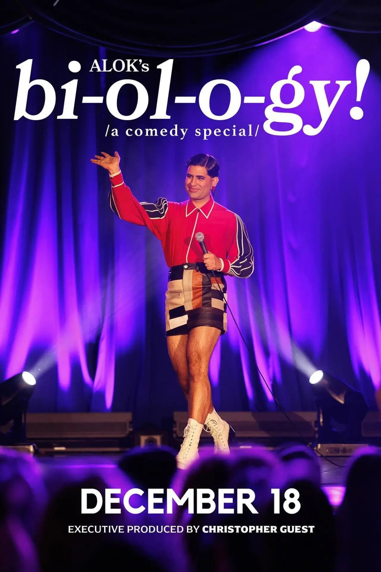 Plakat filmowy "Alok: Biology!"
