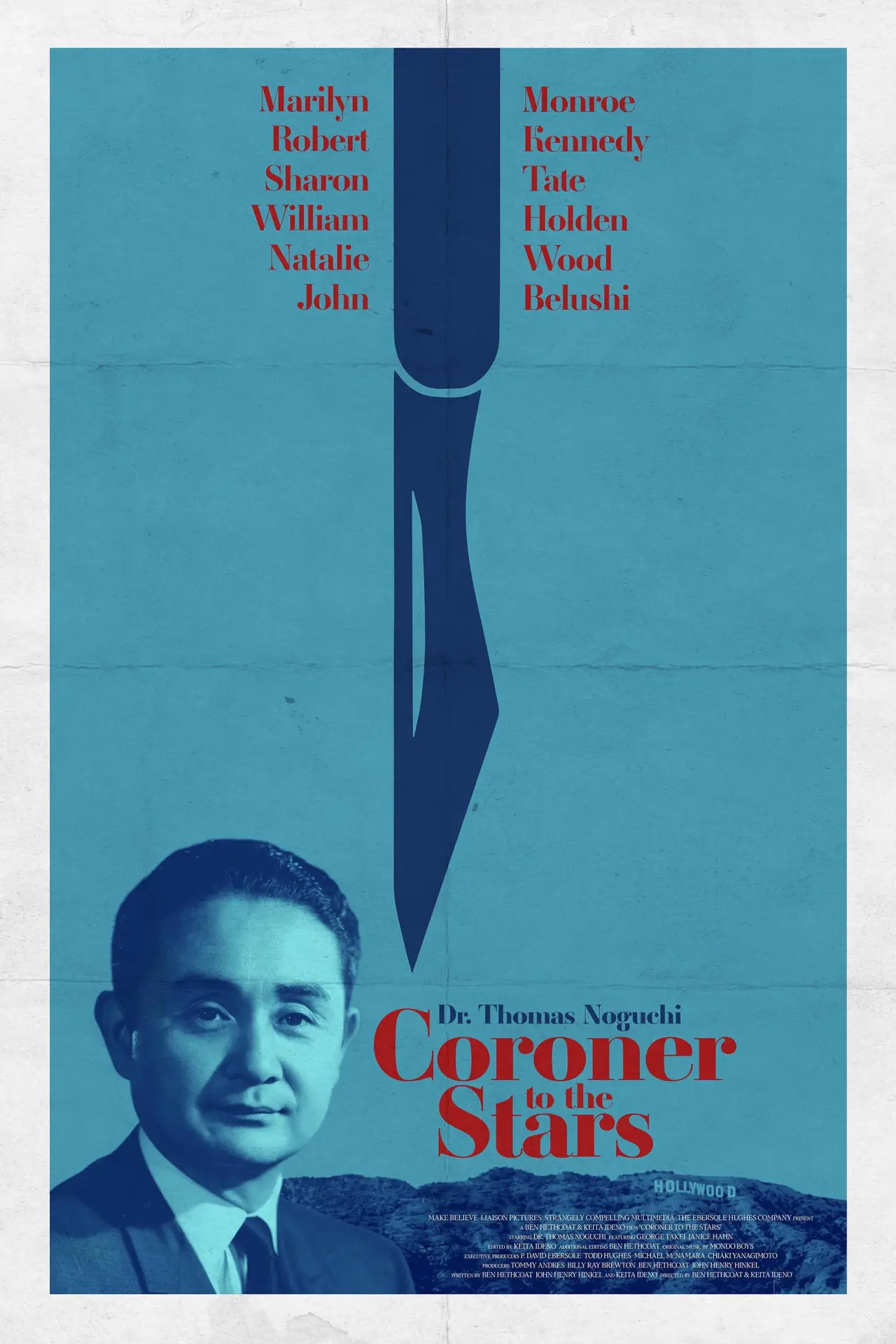 Plakat filmowy "Coroner to the Stars"