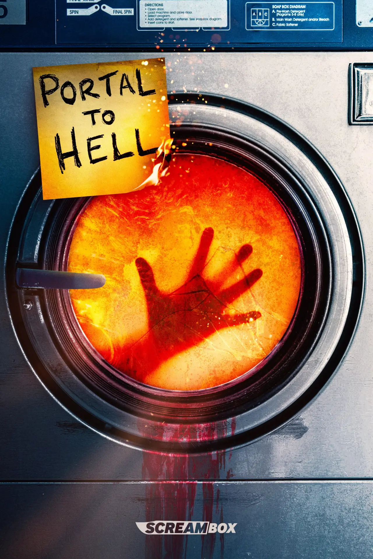 Plakat filmowy "Portal do piekła"