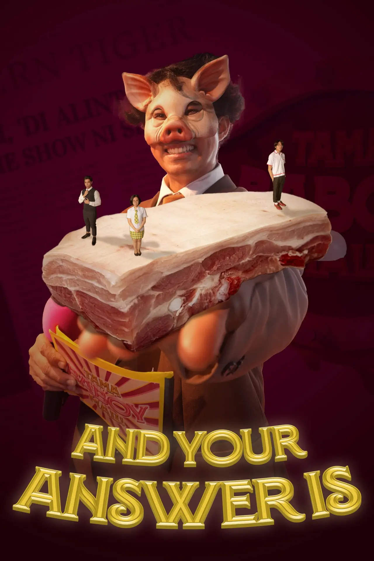 Plakat filmowy "And Your Answer Is"