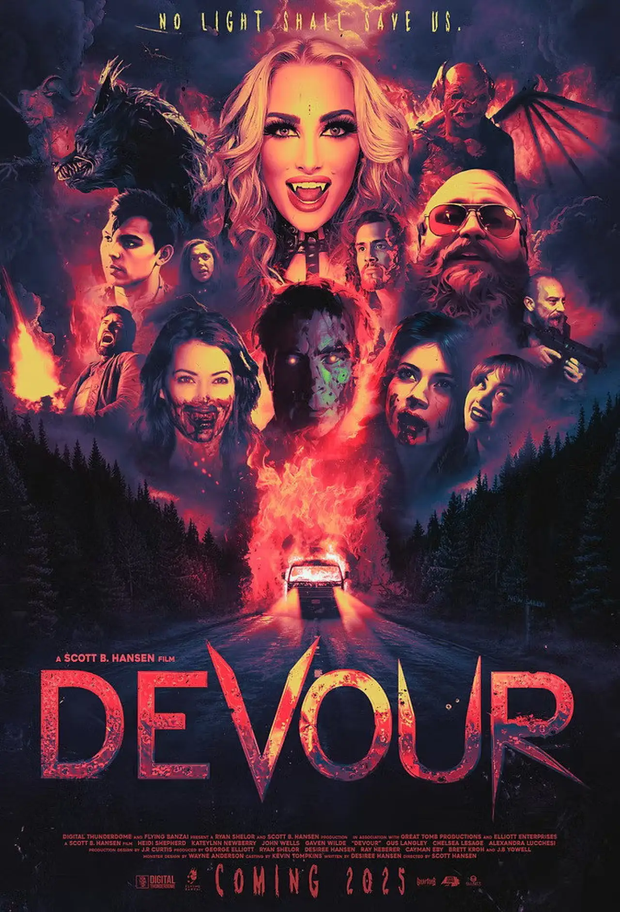 Plakat filmowy "Devour"