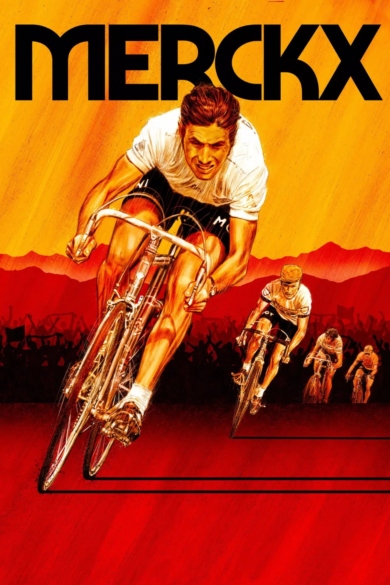 Plakat filmowy "Eddy Merckx, dans la roue d