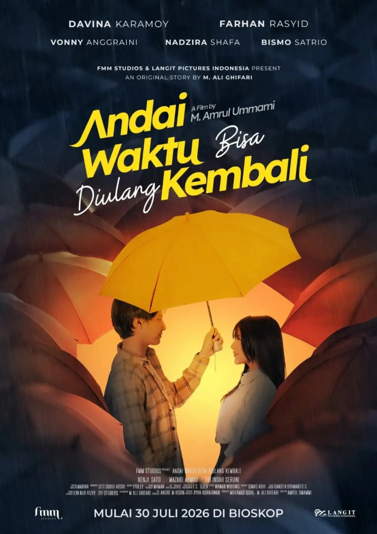 Plakat filmowy "Andai Waktu Bisa Diulang Kembali"