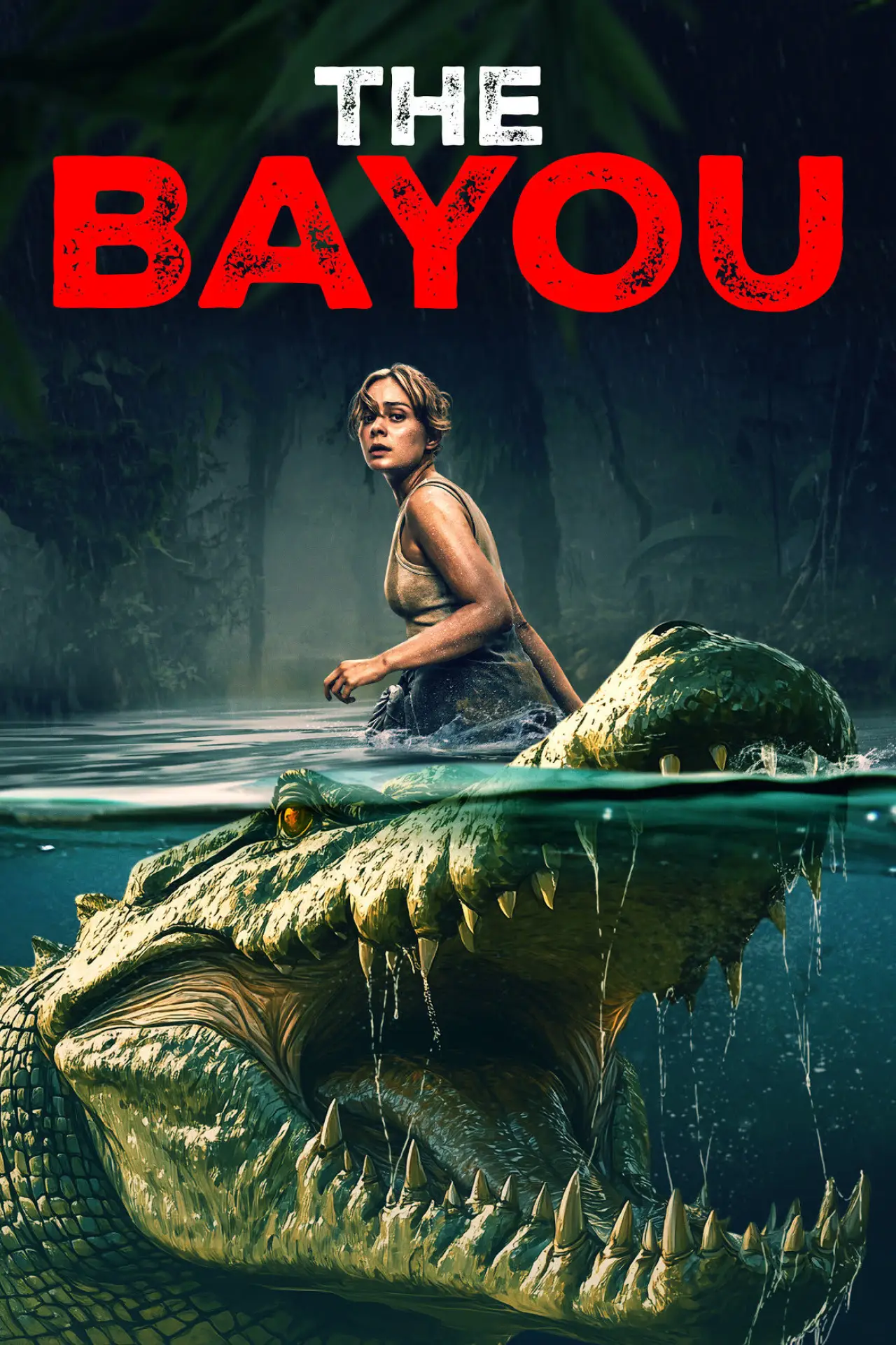 Plakat filmowy "Zabójcze mokradła"