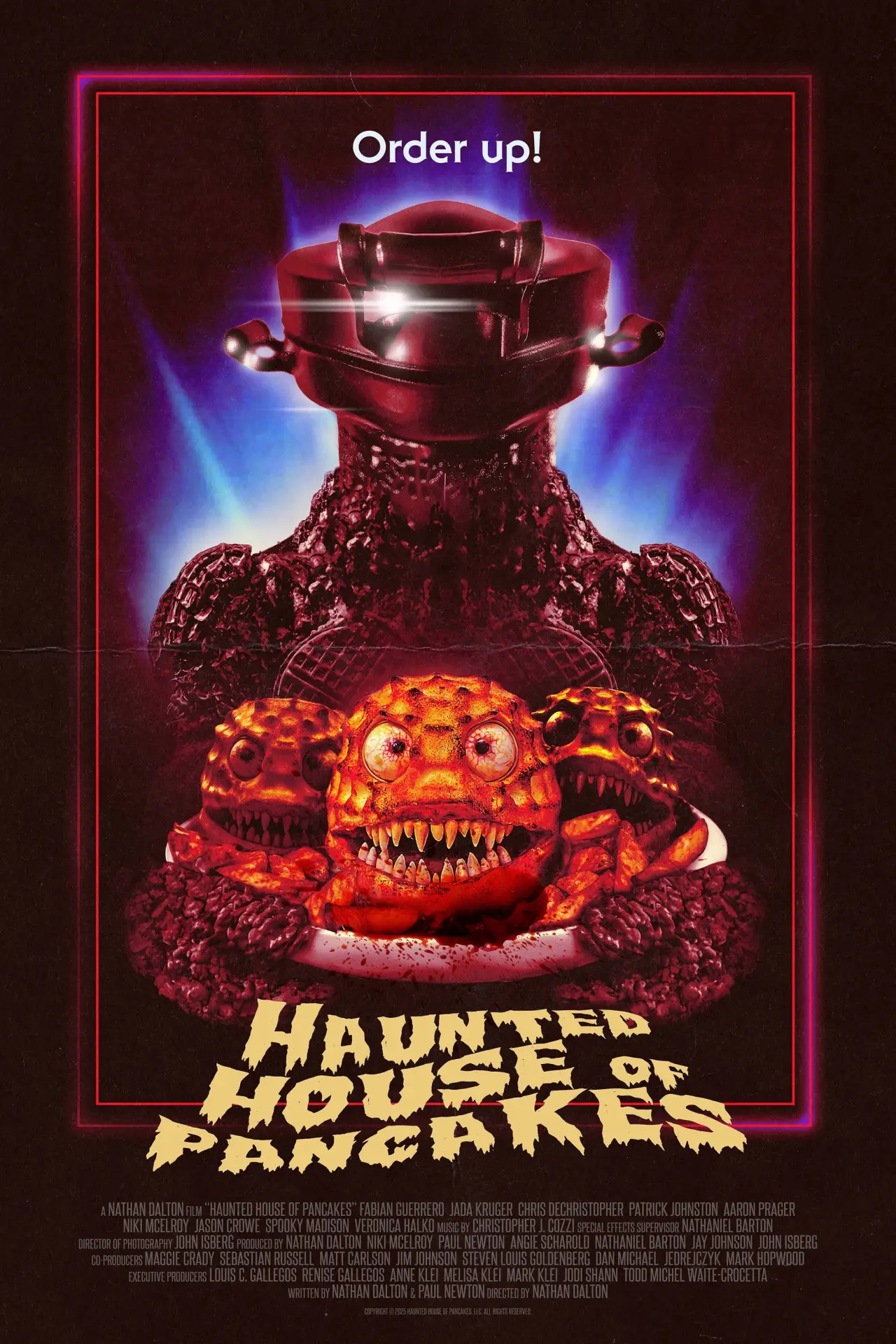 Plakat filmowy "Haunted House of Pancakes"
