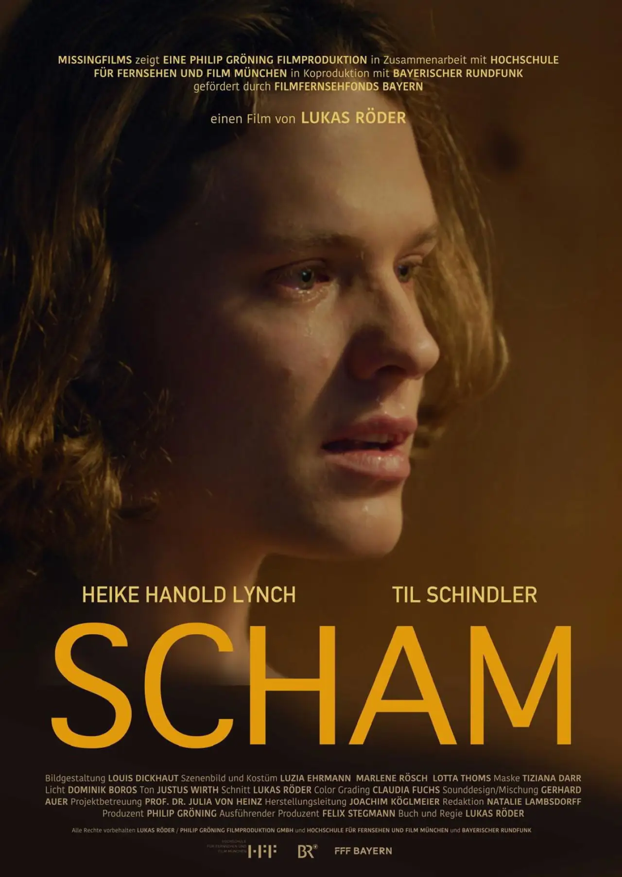 Plakat filmowy "Scham"
