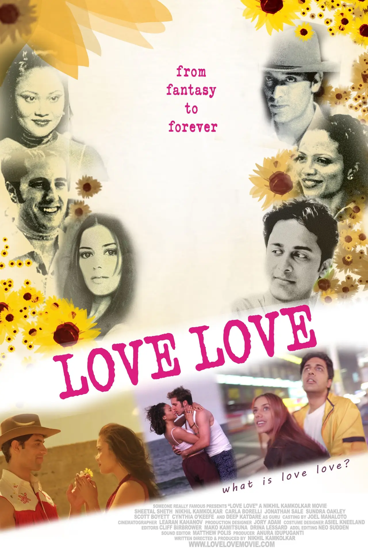 Plakat filmowy "LOVE LOVE"