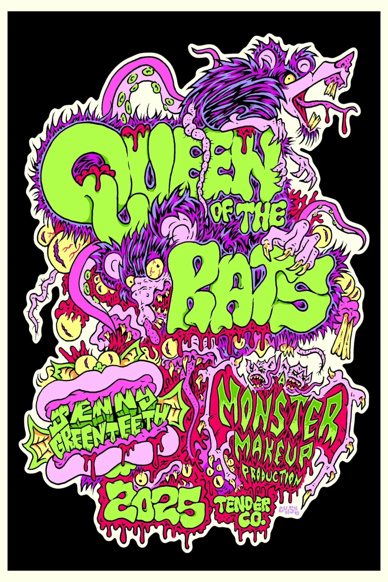 Plakat filmowy "Queen of the Rats"