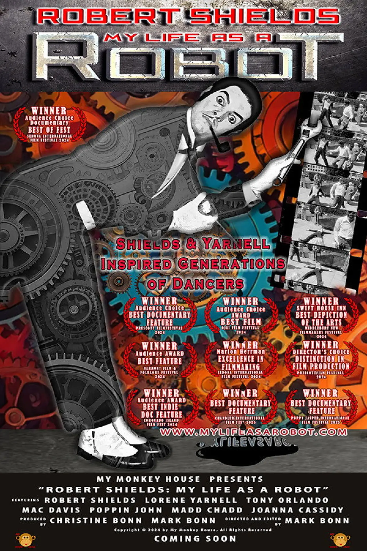 Plakat filmowy "Robert Shields: My Life as a Robot"