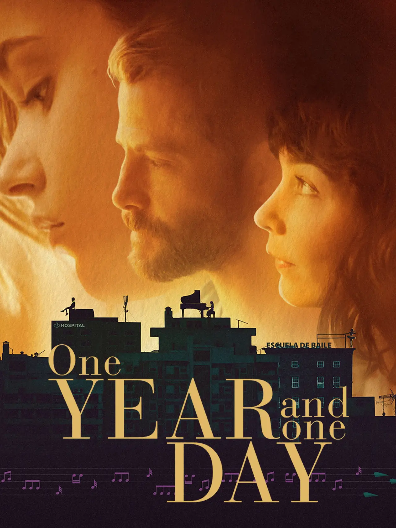 Plakat filmowy "Un año y un día"