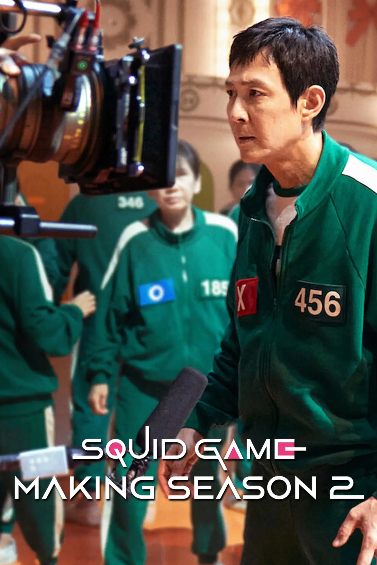 Plakat filmowy "Squid Game: Na planie sezonu 2"