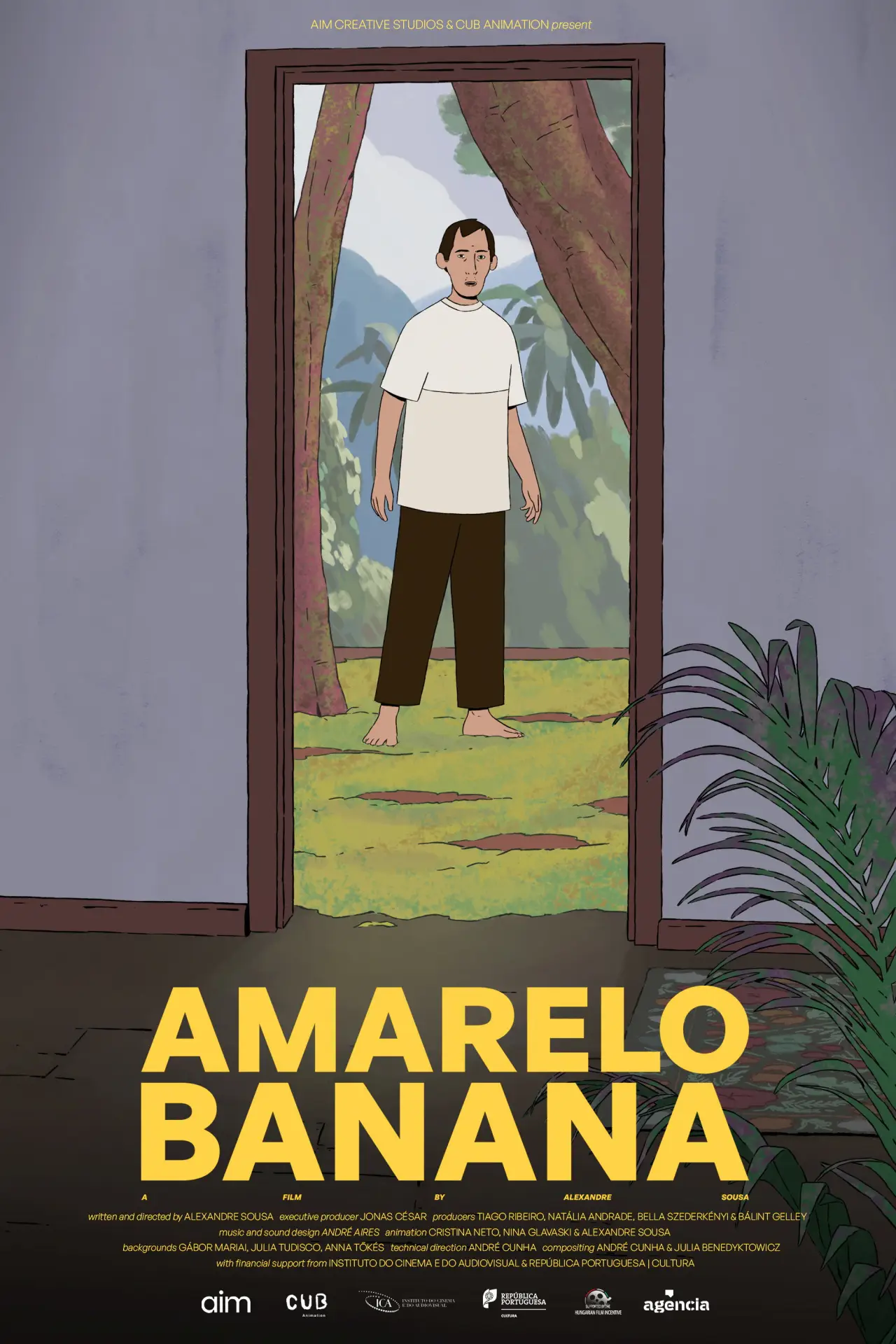 Plakat filmowy "Amarelo Banana"