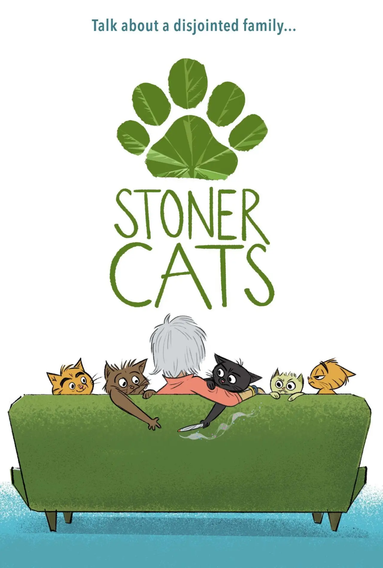 Plakat filmowy "Stoner Cats"