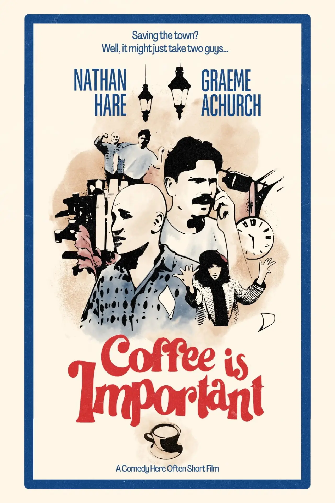 Plakat filmowy "Coffee Is Important"